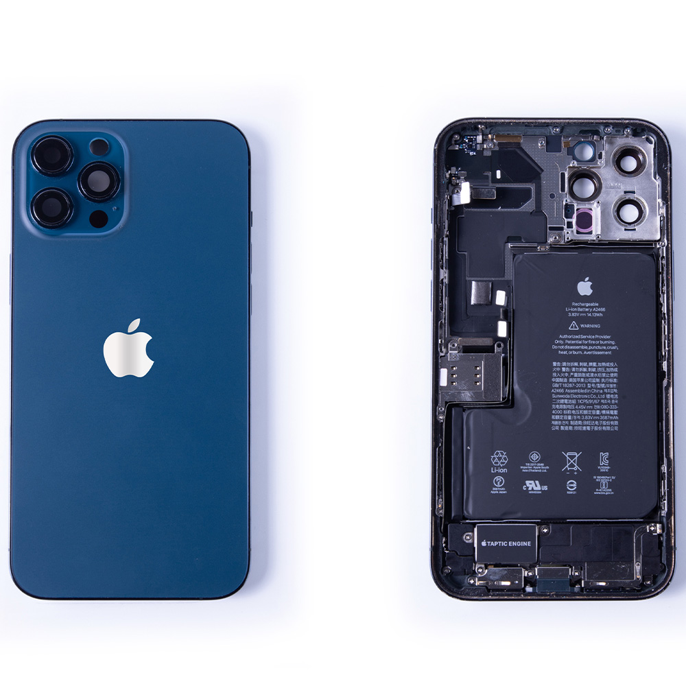 บอดี้ iPhone 12 Pro Max น้ำเงิน